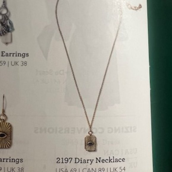 Cabi Diary Necklace - Picture 1 of 3